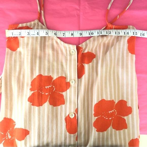 Madewell Moroccan Button Down Cover Up / Floral Dress. . - Picture 5 of 12